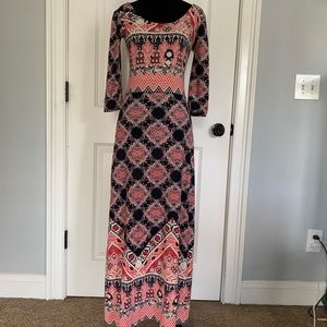 Xhilaration. Maxi dress.